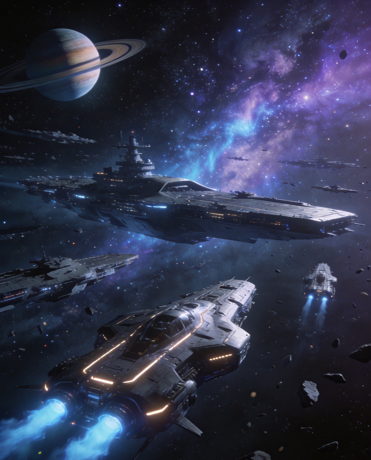 Sci-fi AI film artwork